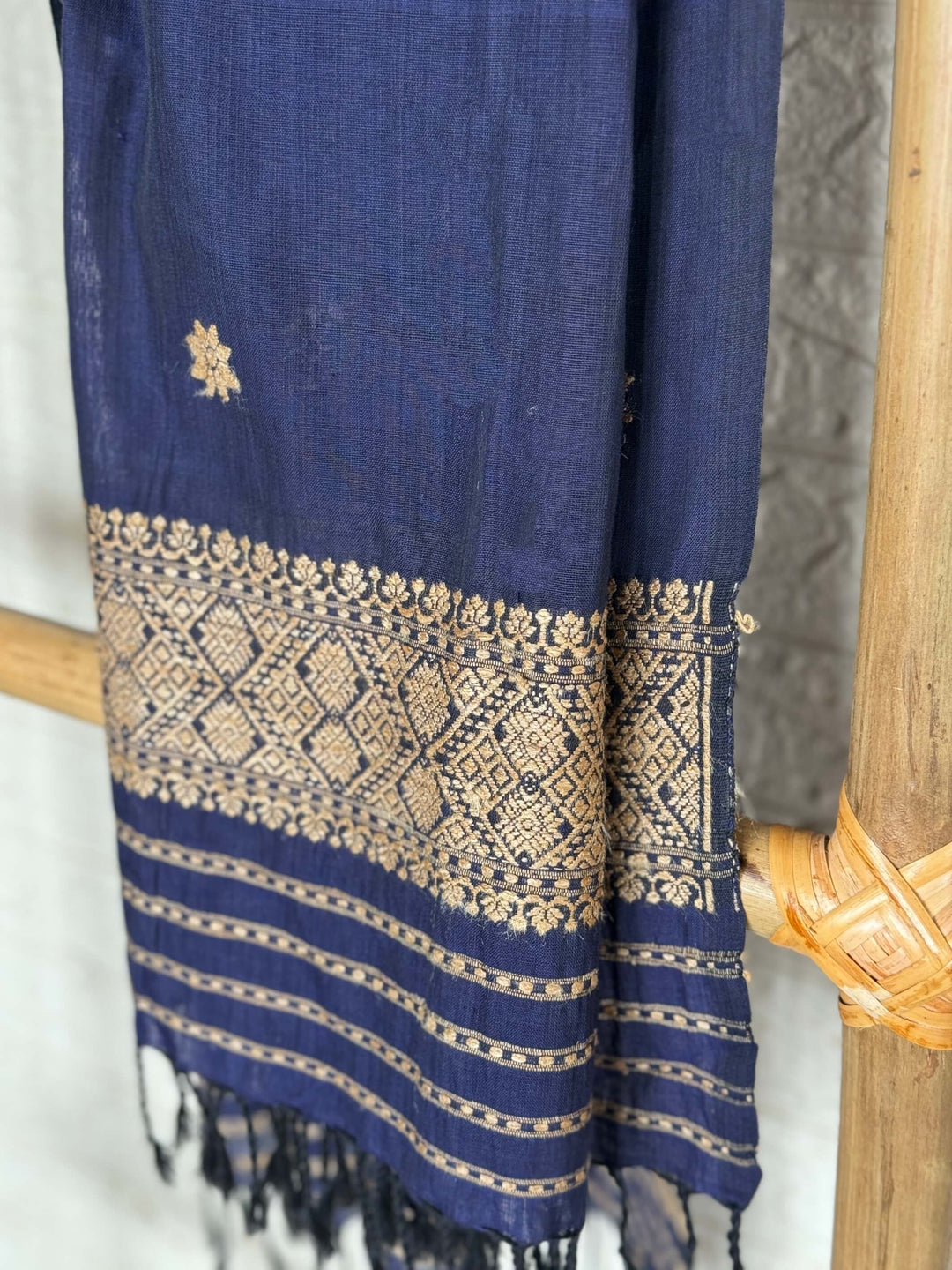 Indigo Cotton Dupatta