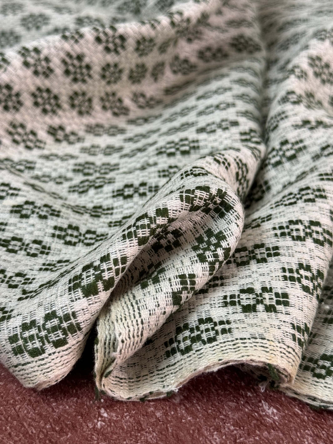 Hunter Green Eri Silk Stole