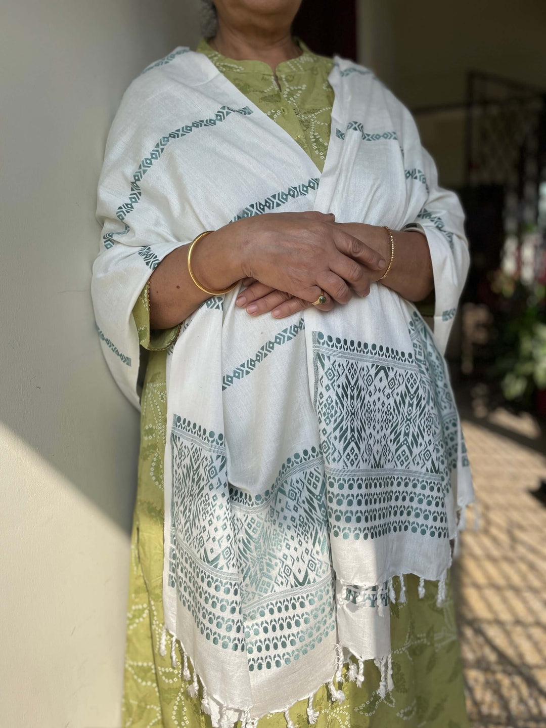 Sage Eri Modal Stole
