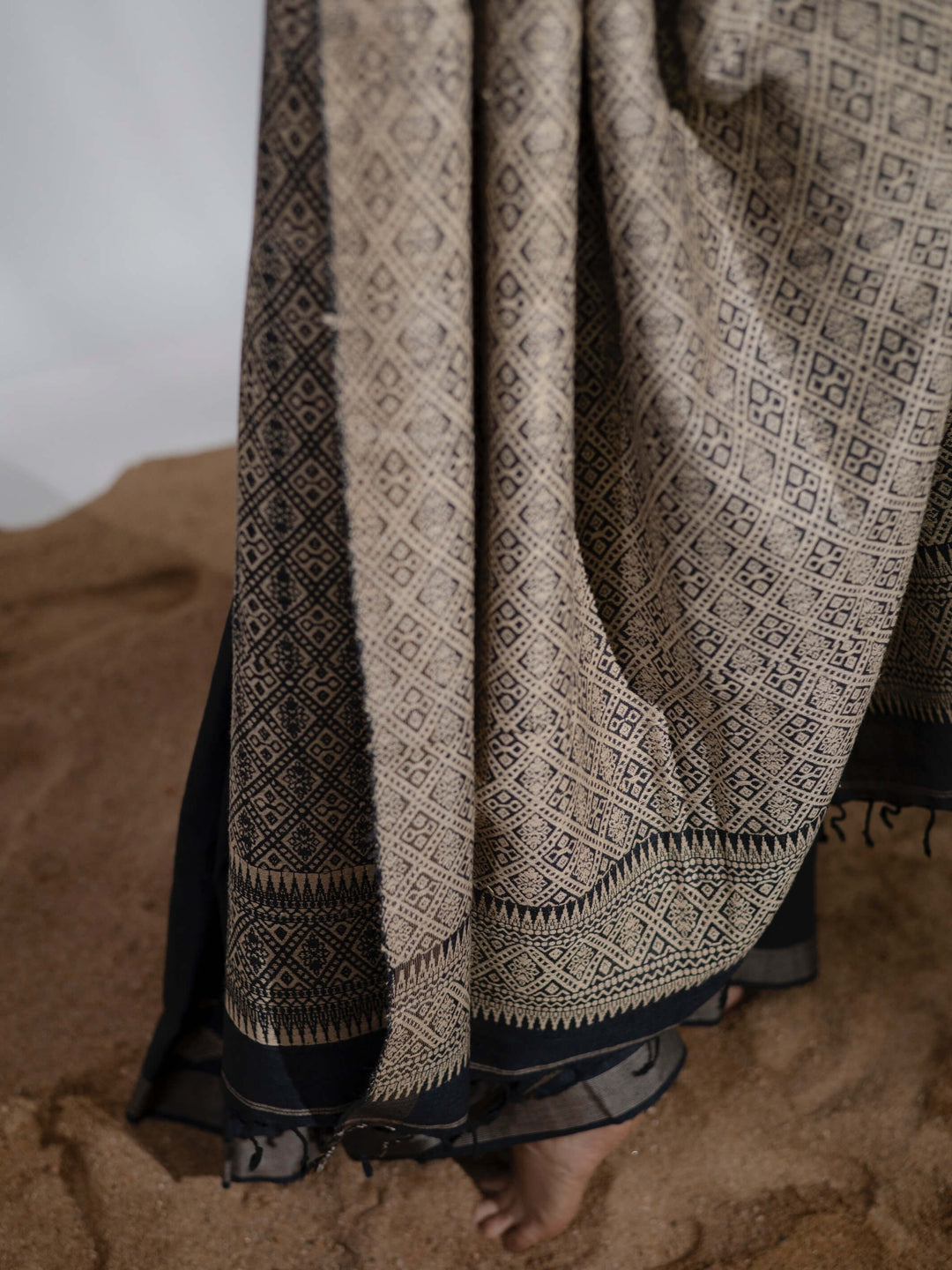 Onyx Silk Cotton Saree