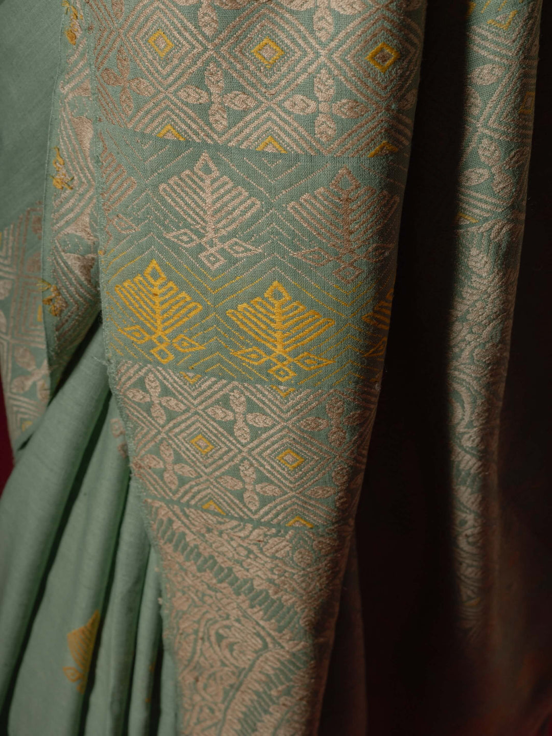 Jade Eri Silk Saree