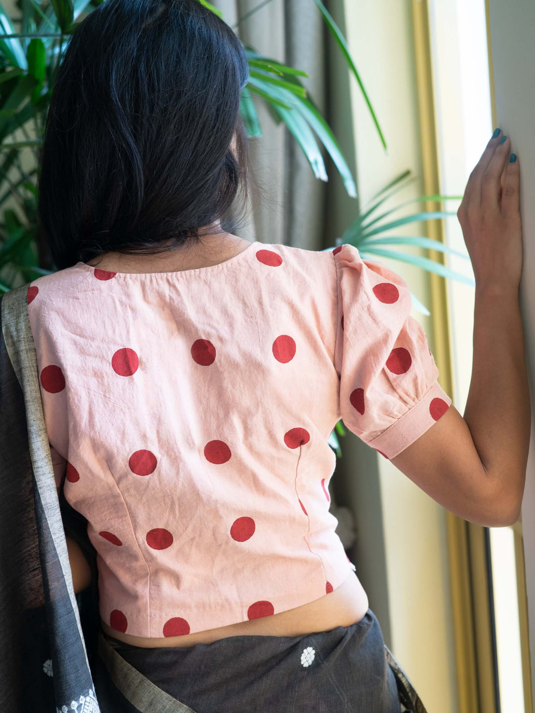Lila Cotton Blouse