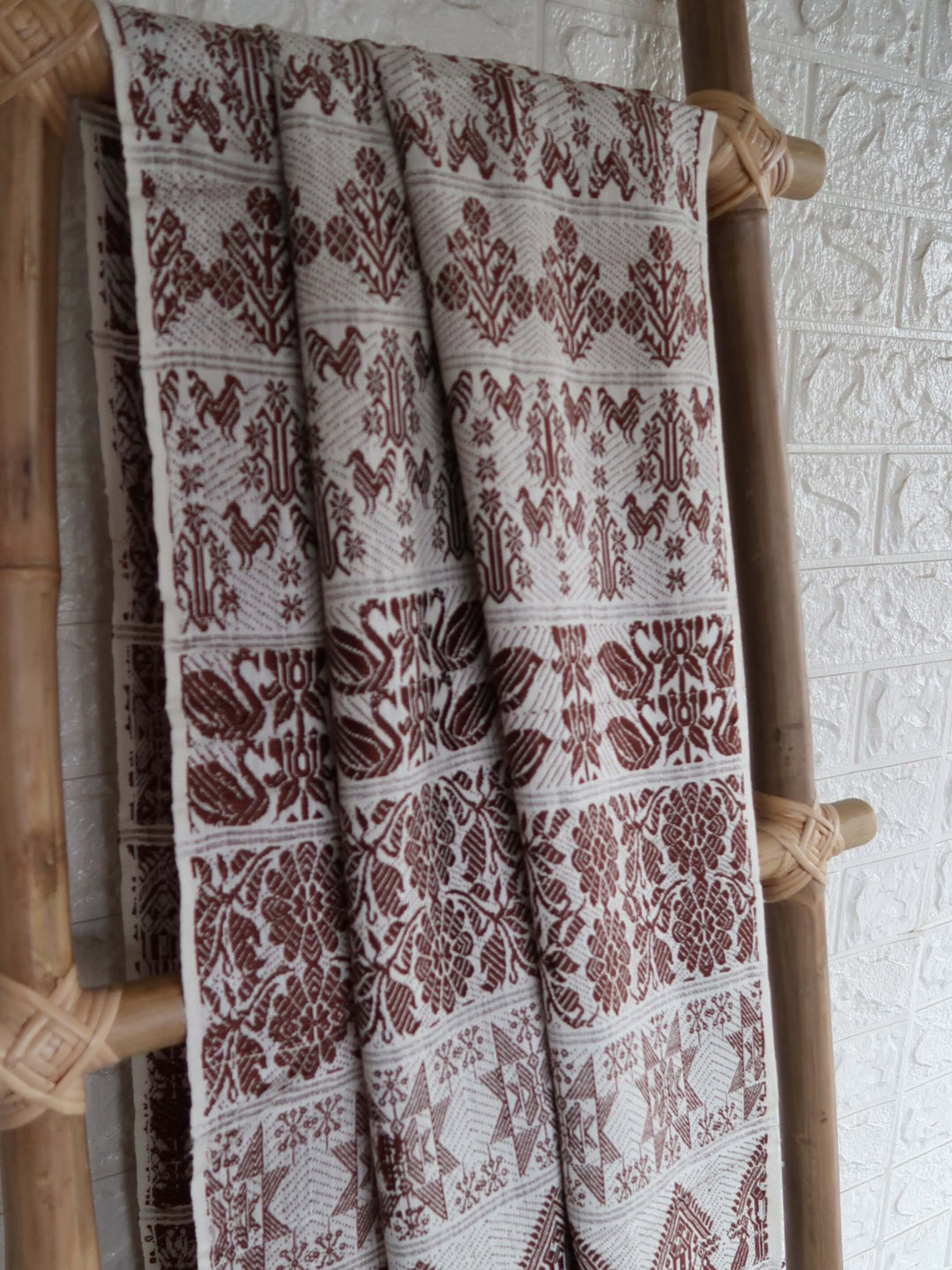 Brown Eri Silk Shawl