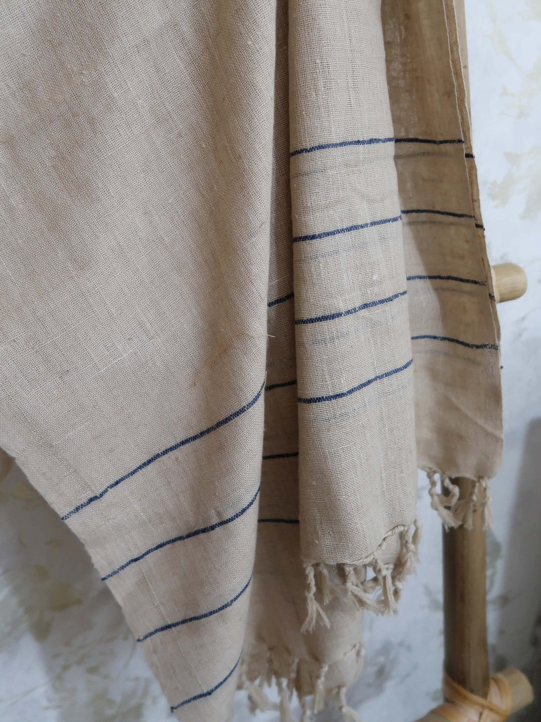 Natural Red Eri Silk Stole