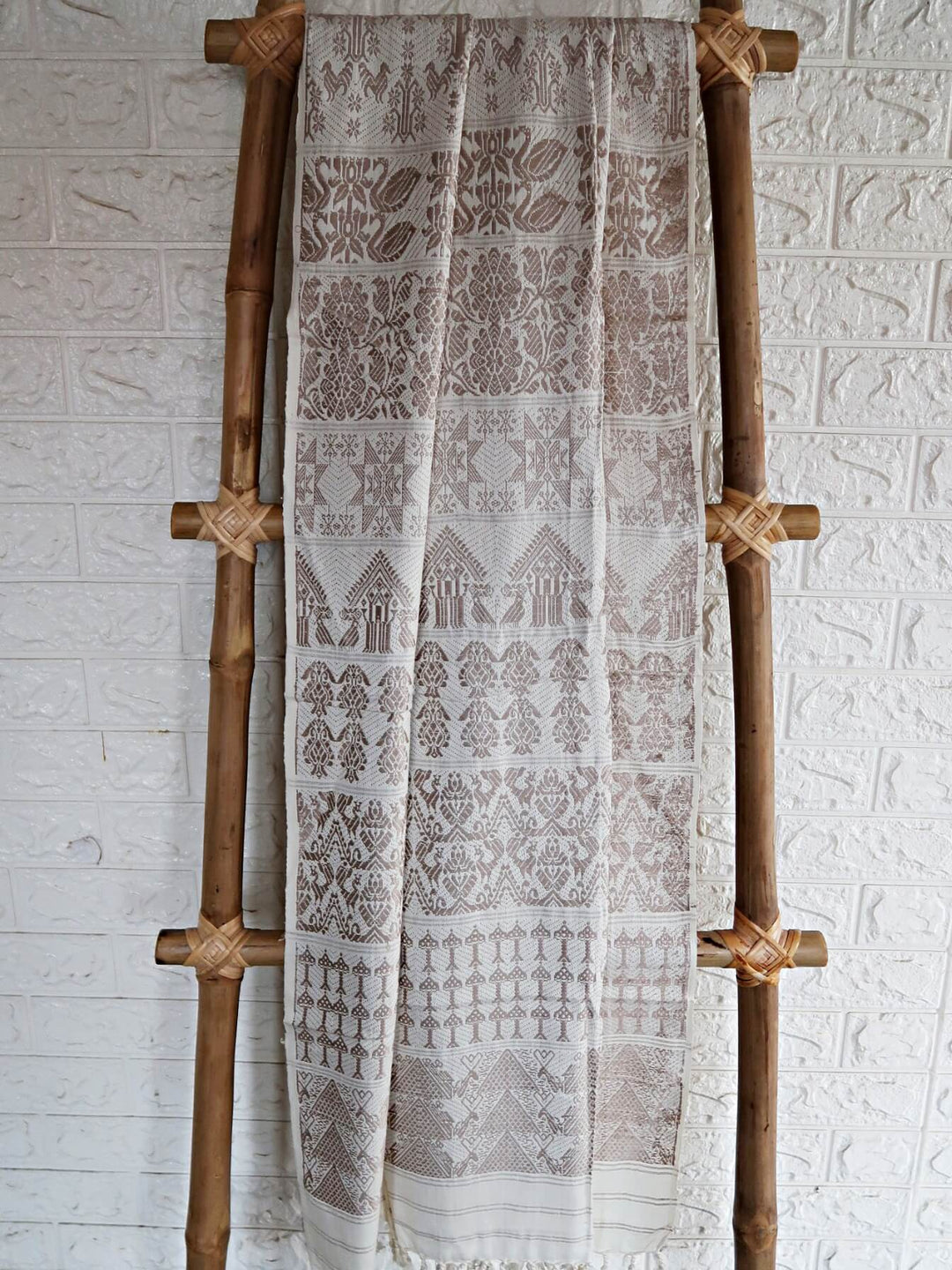 Dusty Pink Eri Silk Shawl