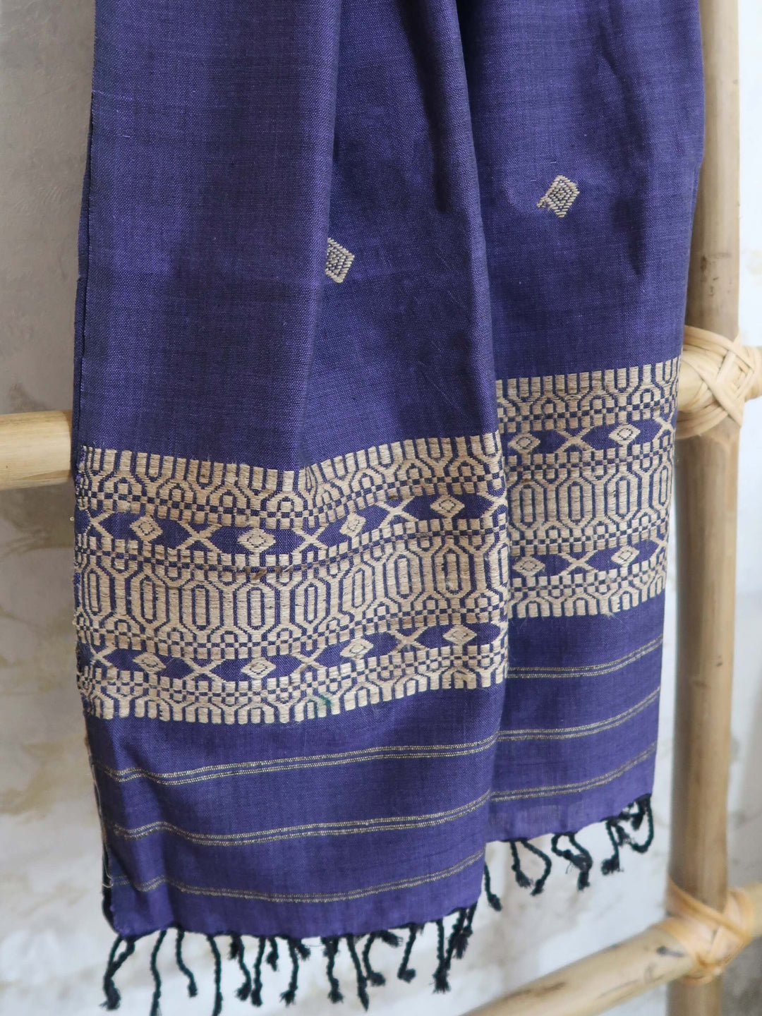 Violet Cotton Dupatta