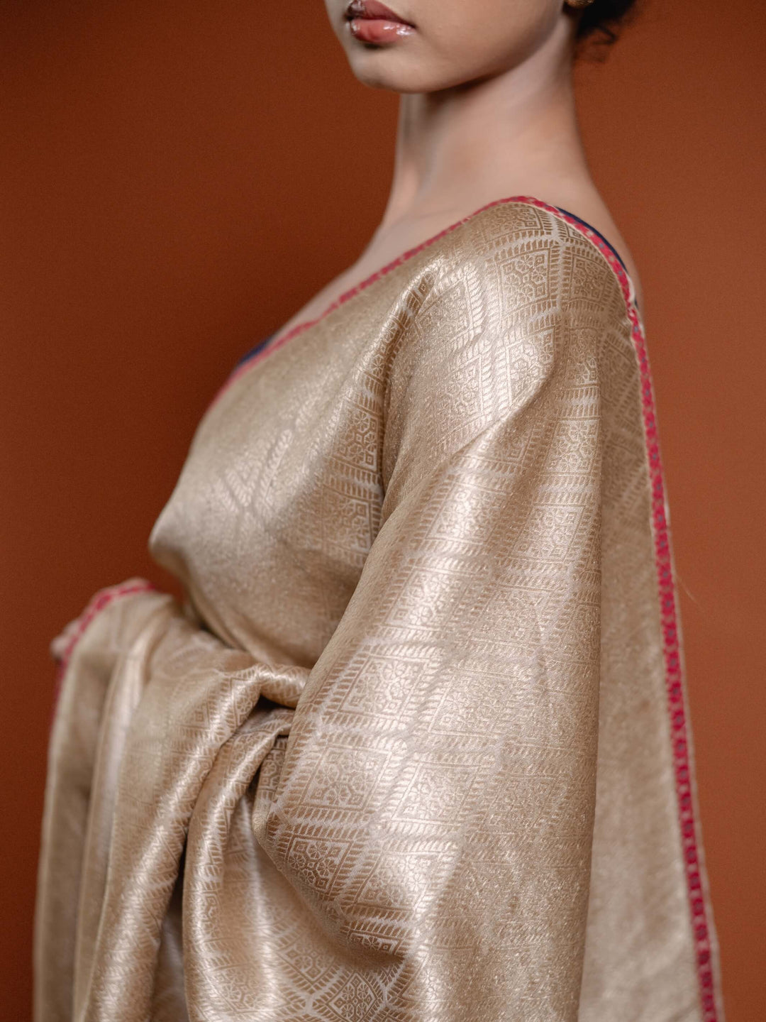 Tussar Muga Silk Mekhela Sador