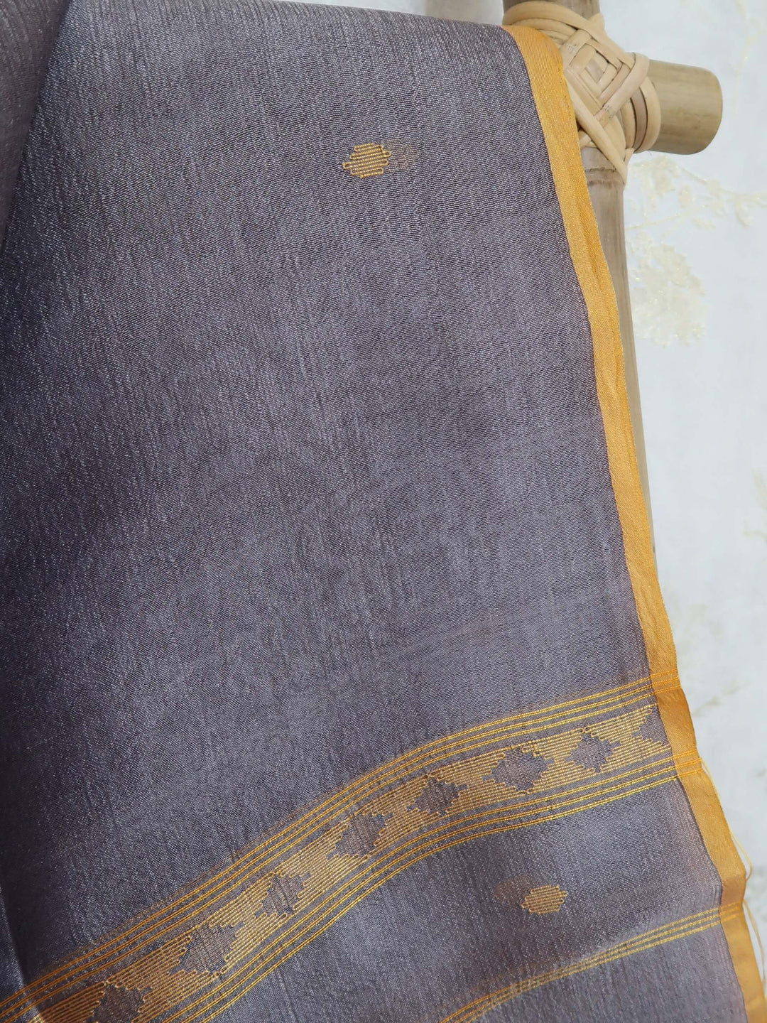 Grey Mulberry Silk Dupatta