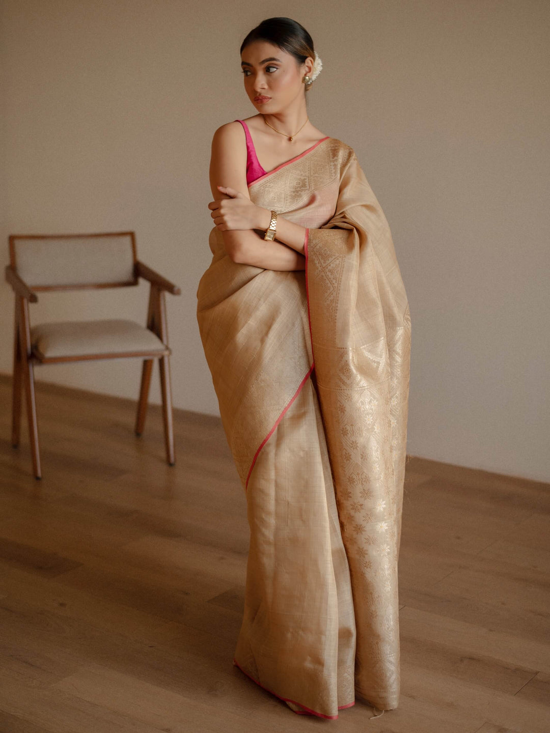 Tanisi Muga Silk Saree