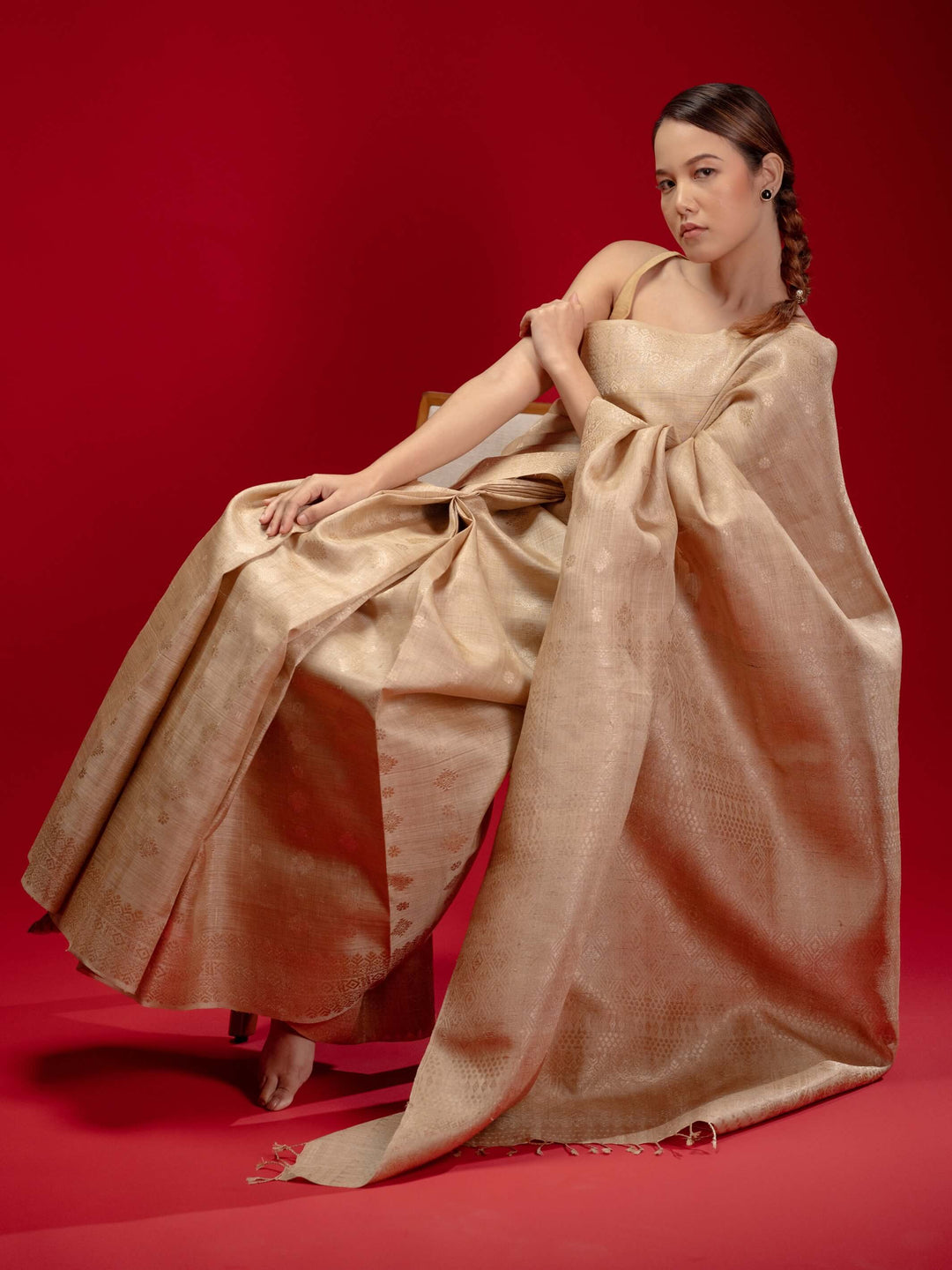 Isakki Muga Silk Saree