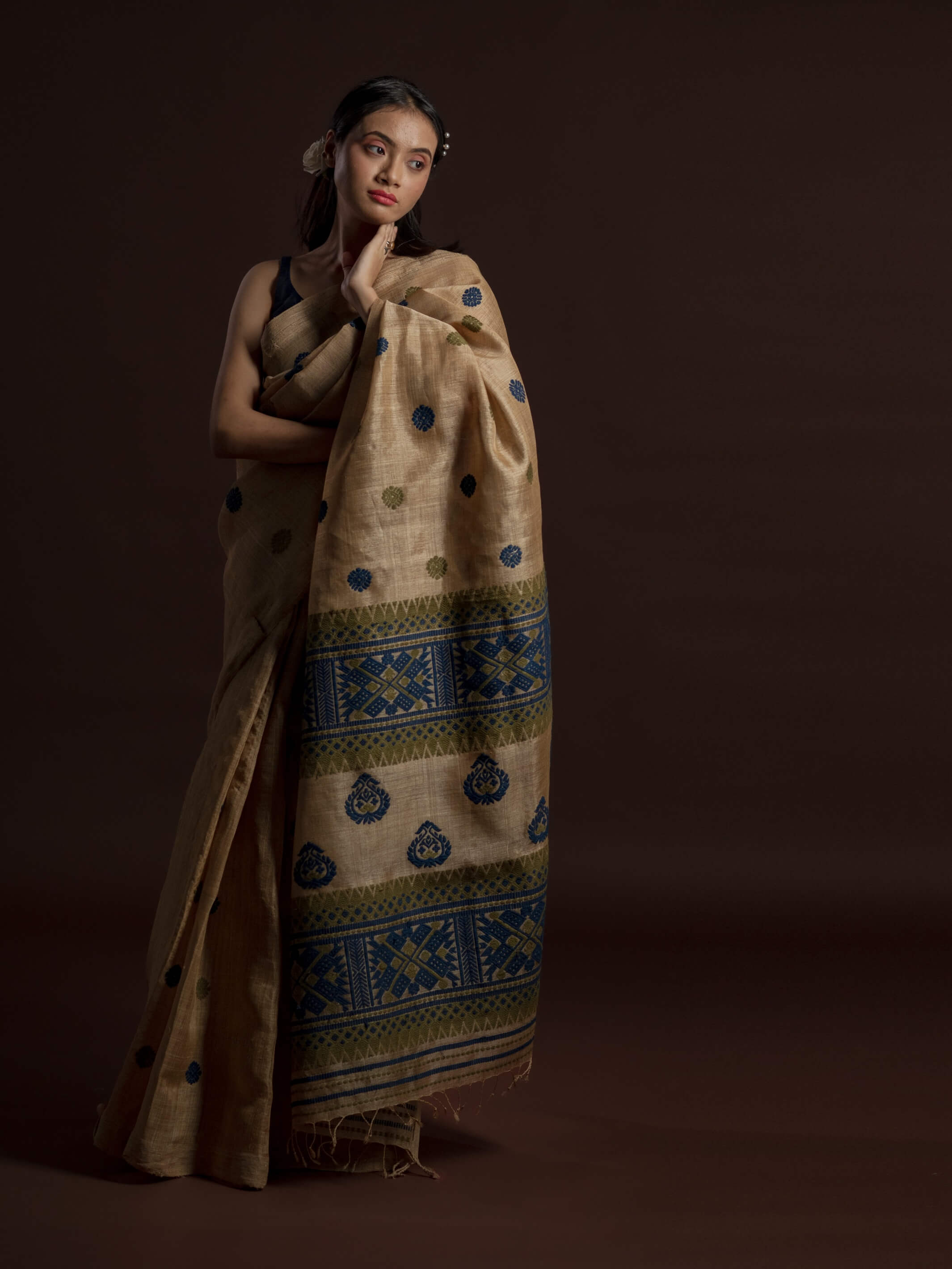 Revivalist of the Golden Muga silk of Assam | Indian silk sarees, Assam  silk saree, Silk sarees