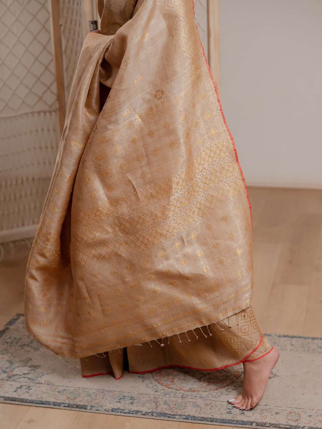 Keteki Muga Silk Saree