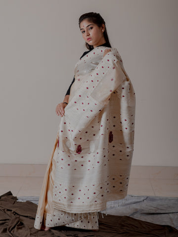 Tussar Paat Silk Saree