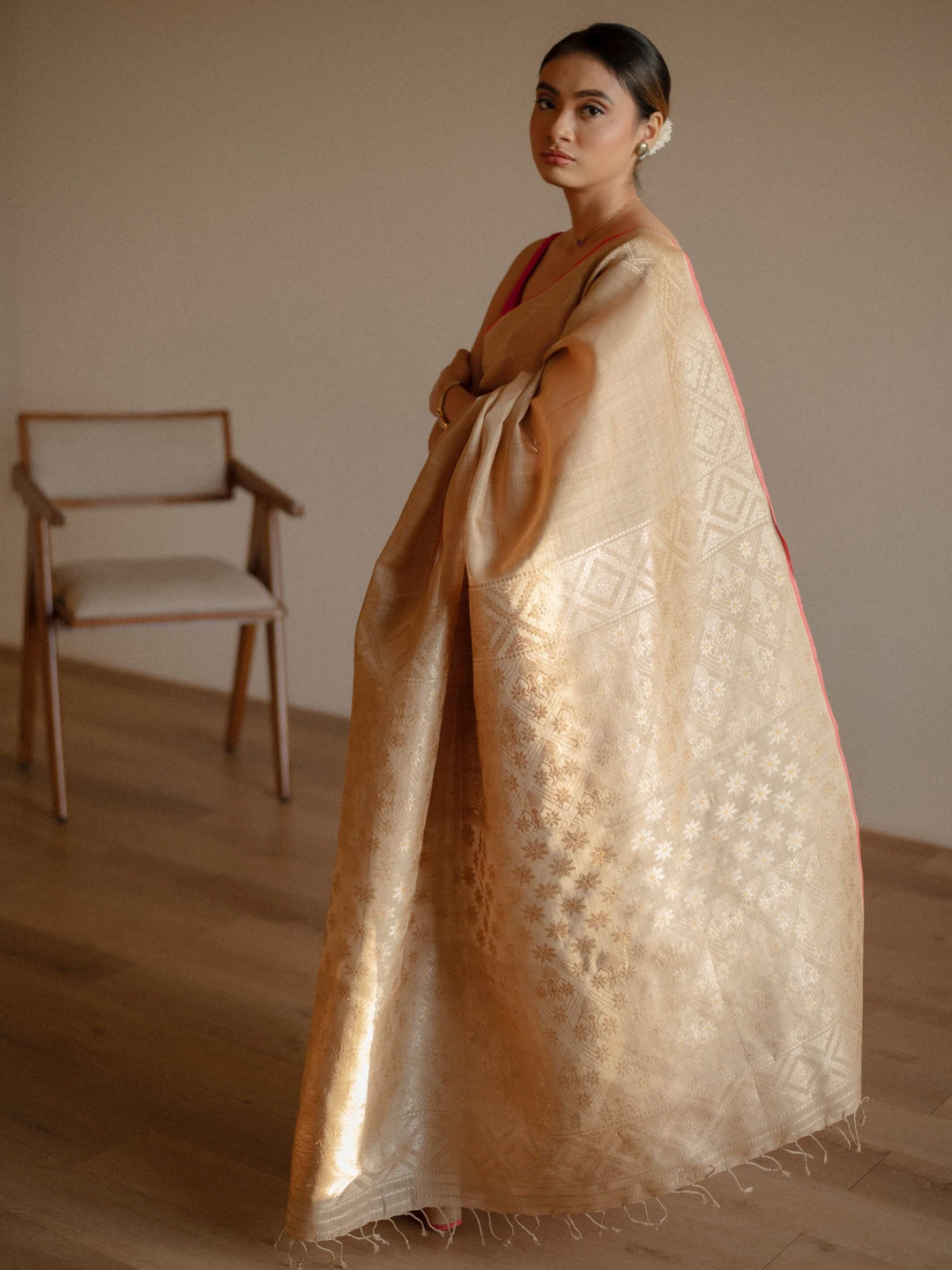 Tanisi Muga Silk Saree