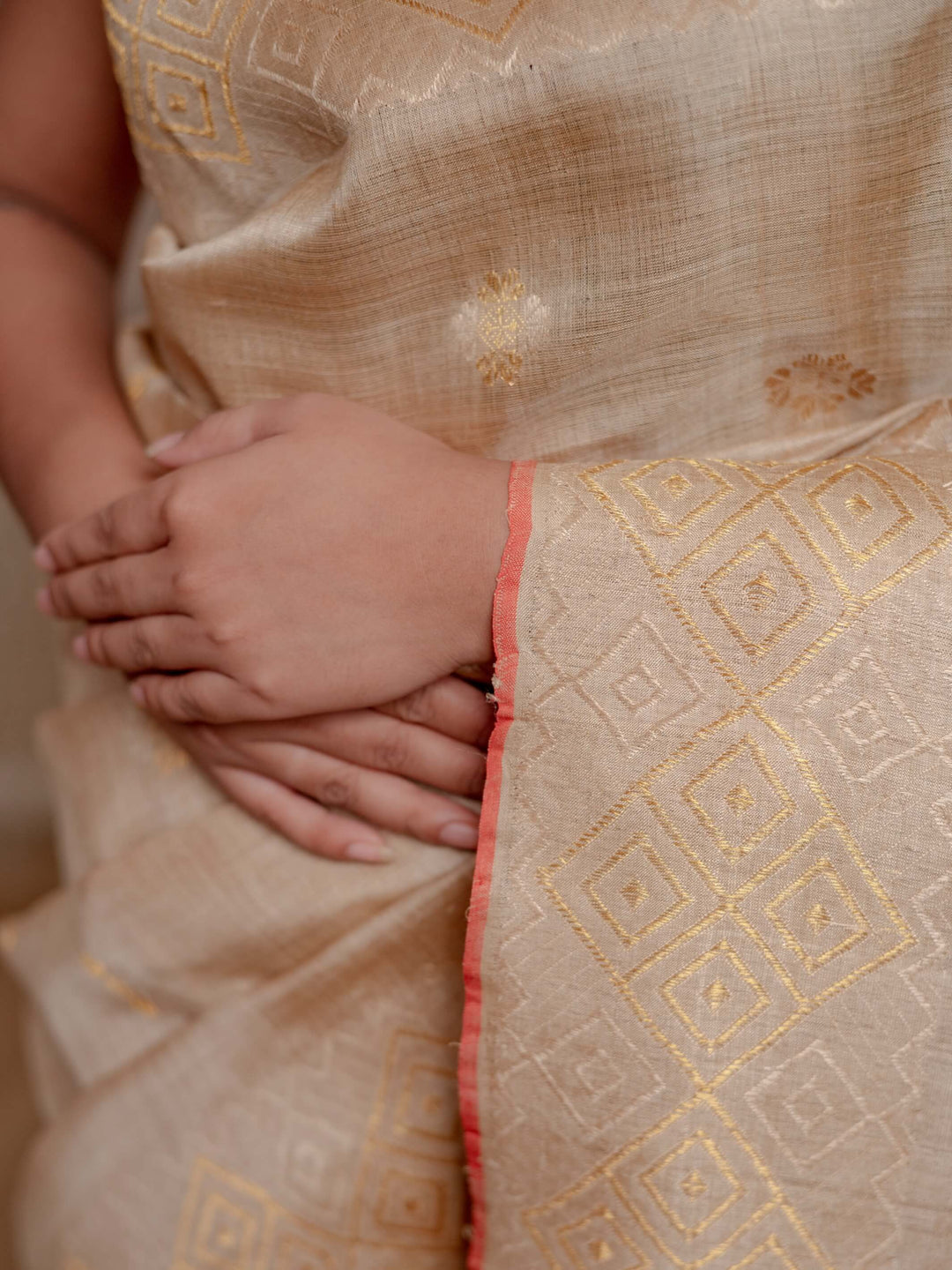 Keteki Muga Silk Saree