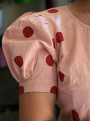 Lila Cotton Blouse