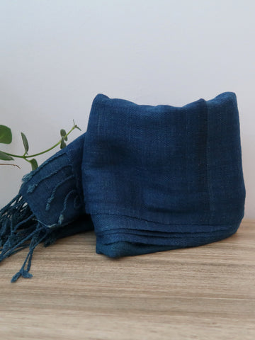 Natural Dye Eri Silk Scarf
