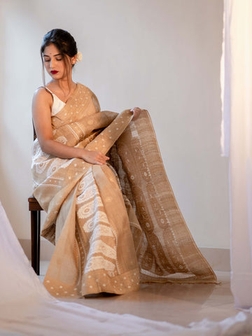 Mogor Muga Silk Saree