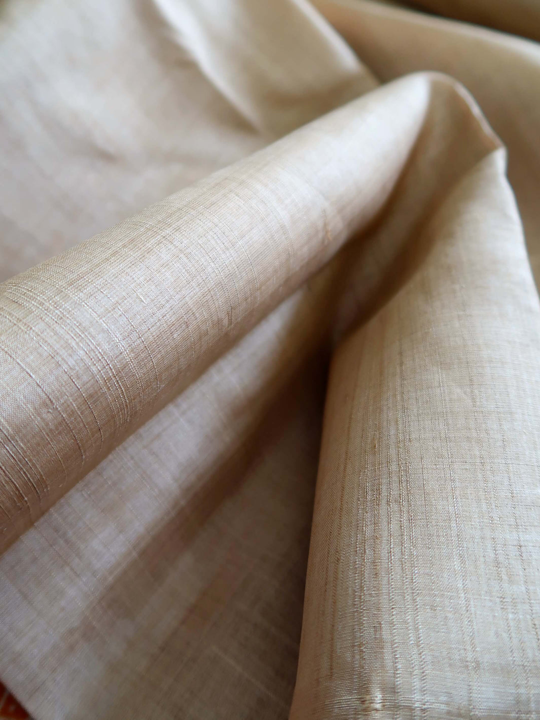 Handwoven Muga Silk Fabric