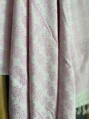 Pink Eri Silk Shawl